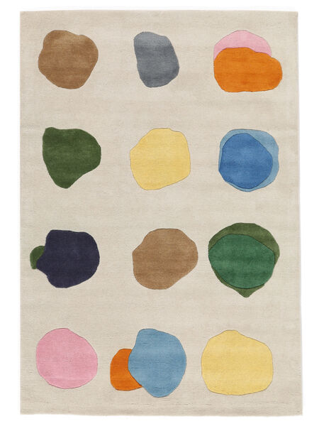  Stepping Stones Handtufted Tappeto 140X200 Moderno Giallo/Beige (Lana, India)