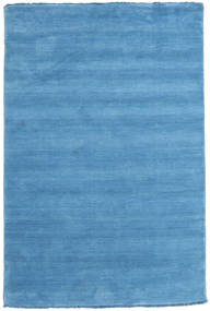  Handloom Fringes - Azzurro Tappeto 120X180 Moderno Azzurro/Blu (Lana, India)