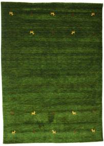  Gabbeh Loom Two Lines - Verde Tappeto 160X230 Moderno Verde Scuro (Lana, India)