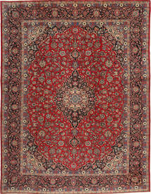  Keshan Tappeto 293X385 Orientale Fatto A Mano Rosso Scuro/Marrone Scuro Grandi (Lana, Persia/Iran)