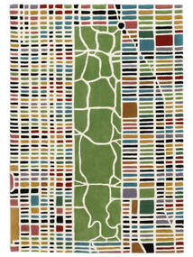 New-York/Manhattan Handtufted 200X300 Multicolore Tappeto Di Lana 