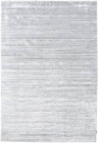  Bambù Di Seta Loom - Grigio Tappeto 200X300 Moderno Bianco/Creme/Grigio Chiaro ( India)
