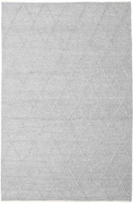  Svea - Grigio Argentato Tappeto 200X300 Moderno Tessuto A Mano Grigio Chiaro/Bianco/Creme (Lana, India)
