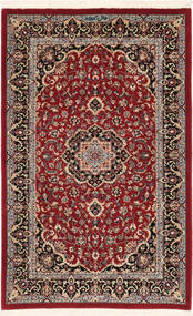  Ilam Sherkat Farsh Di Seta Tappeto 82X128 Orientale Fatto A Mano Rosso Scuro/Marrone Scuro ( Persia/Iran)