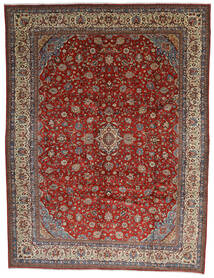 Tappeto Orientale Saruk Tappeto 325X425 Rosso/Marrone Grandi (Lana, Persia/Iran)