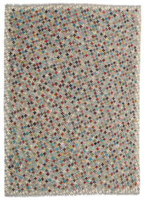  Kilim Afghan Old Style Tappeto 172X239 Orientale Tessuto A Mano Grigio Chiaro/Grigio Scuro (Lana, Afghanistan)