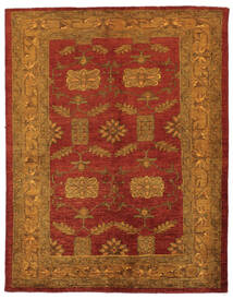  Oriental Overdyed Tappeto 144X183 Moderno Fatto A Mano Marrone Scuro/Rosso Scuro (Lana, Persia/Iran)