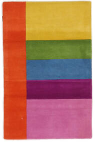  Colors By Meja - Secondario Tappeto 100X160 Moderno Ruggine/Rosso/Marrone Scuro (Lana, India)
