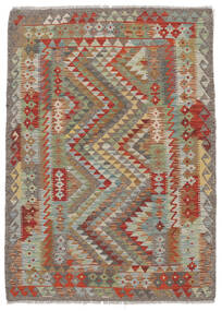  Kilim Afghan Old Style Tappeto 120X170 Orientale Tessuto A Mano Marrone Scuro/Marrone (Lana, Afghanistan)