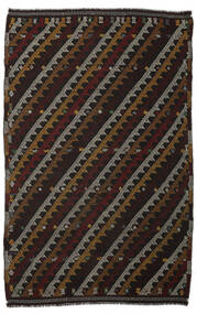  Kilim Vintage Tappeto 208X324 Orientale Tessuto A Mano Nero/Marrone Scuro (Lana, Persia/Iran)