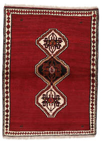  Ghashghai Tappeto 115X152 Orientale Fatto A Mano Rosso Scuro/Nero (Lana, Persia/Iran)