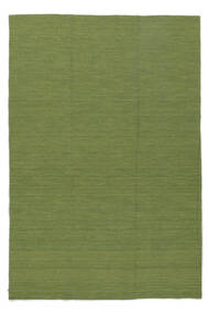  Kilim Loom - Seconda Scelta Tappeto 200X300 Moderno Tessuto A Mano Verde Scuro/Bianco/Creme (Lana, India)