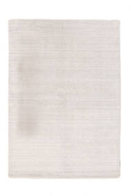  Bambù Di Seta Handloom - Seconda Scelta Tappeto 160X230 Moderno Grigio Chiaro/Bianco/Creme ( India)
