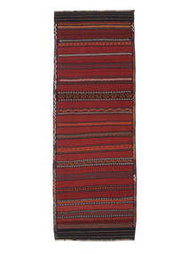  Afghan Vintage Kilim Tappeto 97X270 Orientale Tessuto A Mano Passatoie Nero/Rosso Scuro (Lana, Afghanistan)