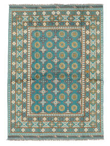  Afghan Tappeto 171X239 Orientale Fatto A Mano Turchese Scuro/Marrone (Lana, Afghanistan)