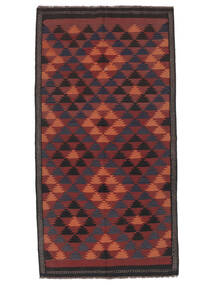 119X230 Tappeto Orientale Afghan Vintage Kilim Tappeto Rosso Scuro/Nero (Lana, Afghanistan)