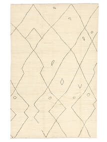 Tappeto Contemporary Design 193X297 Beige/Arancione (Lana, Afghanistan)